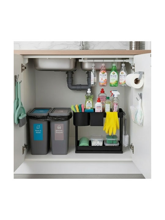 Suport De Masă Din Plastic 40x27.5x37.5cm Negru
