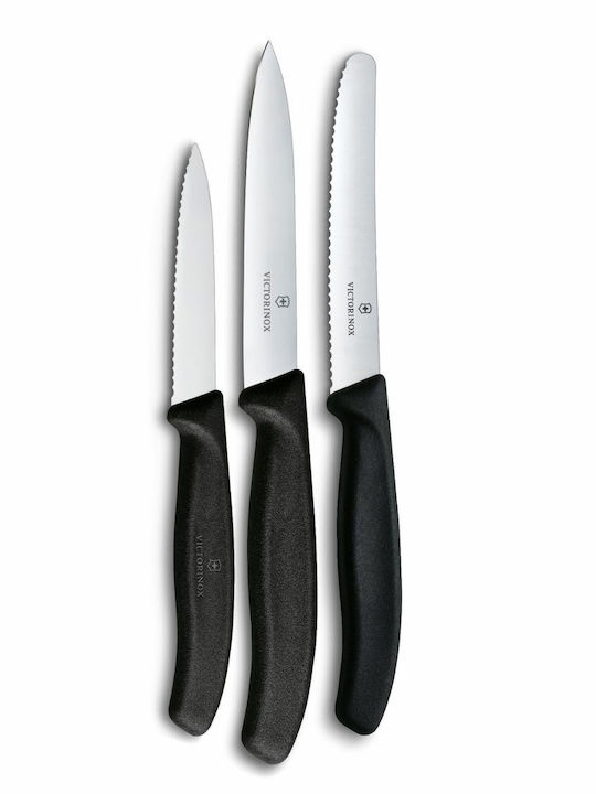 Victorinox Swiss Classic Knife Set from Stainless Steel 3pcs