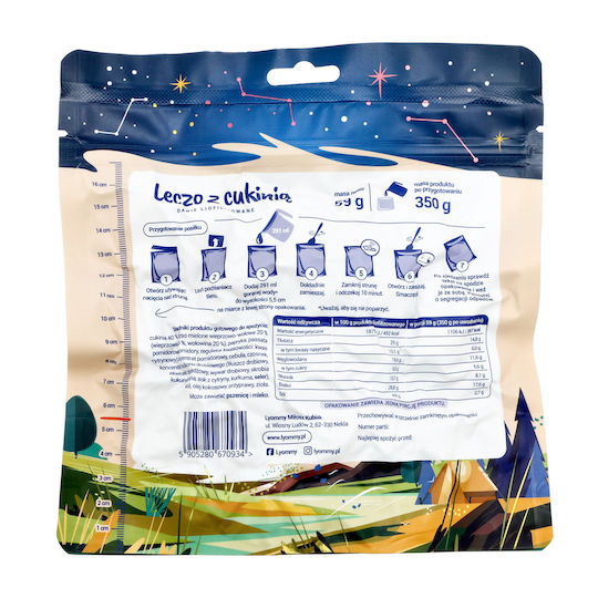 Lyommy Leczo with Zucchini Έτοιμο Γεύμα με Κρέας 267kcal 350gr - 5 Έτη
