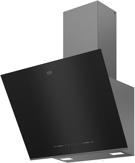 Beko Chimney Vent Hood 59.5cm Gray