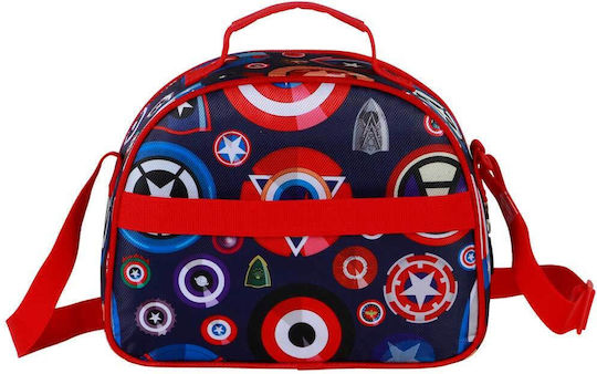 Captain America 3D Kinder Lunchtasche