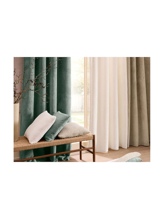 Atmosphera Perdea Cu Capse Douceur D'intérieur Bej 140x240 cm