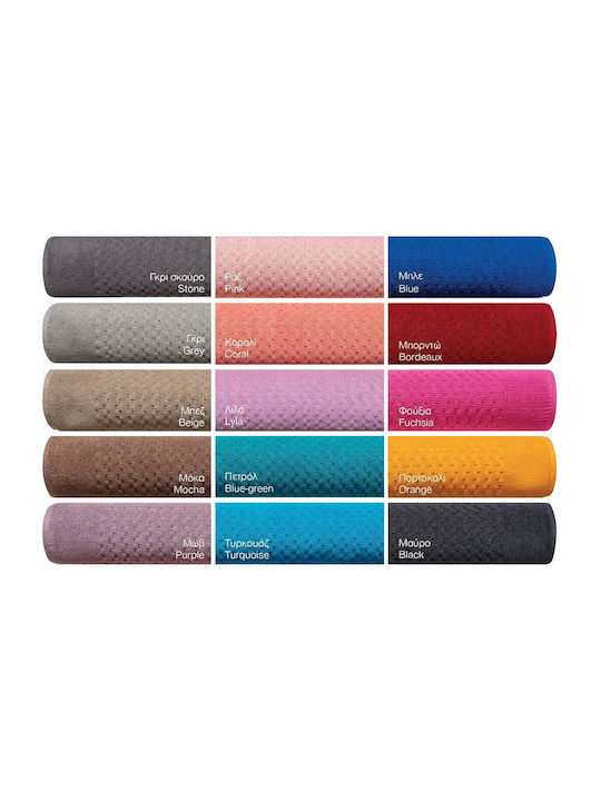 Beauty Home Cotton Bath Mat 3030TP-Lilac Lilac 50x80cm