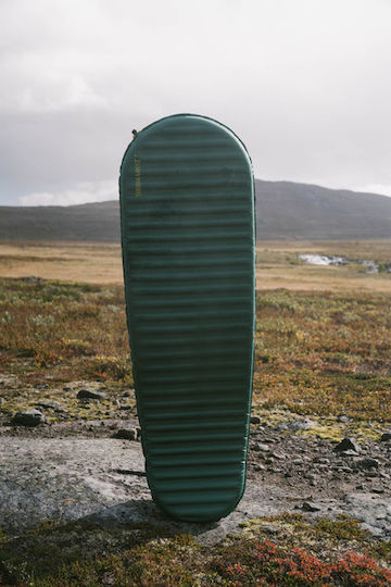Thermarest Trail Pro Single Substrat Camping în culoarea Verde