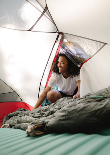 Thermarest Trail Pro Single Substrat Camping în culoarea Verde