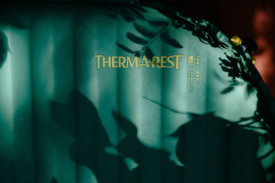 Thermarest Trail Pro Single Substrat Camping în culoarea Verde