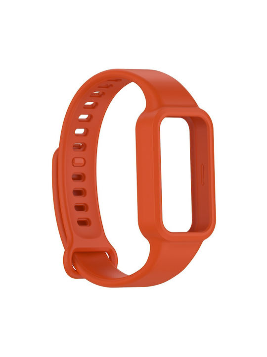 Λουράκι Σιλικόνης Πορτοκαλί (Xiaomi Smart Band 9 Active)