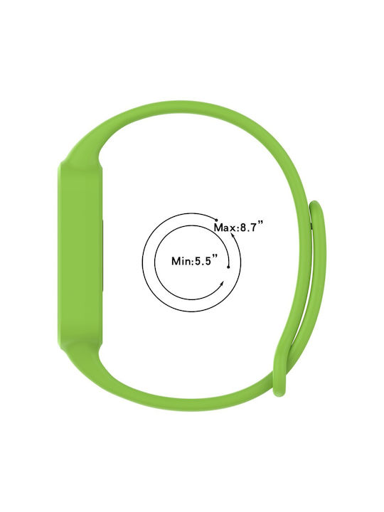 Λουράκι Σιλικόνης Ροζ (Xiaomi Smart Band 9 Active)