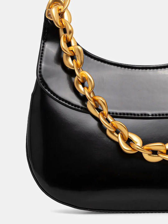 Leather Women's Bag Shoulder Black