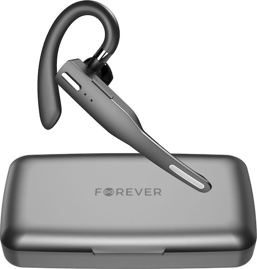 Forever BH-100 In-ear Bluetooth Handsfree Ακουστικά με Θήκη Φόρτισης Μαύρα