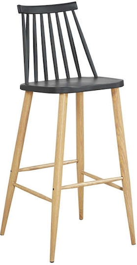 Scaun Bar Mirella Negru 4buc 89x50x49buc