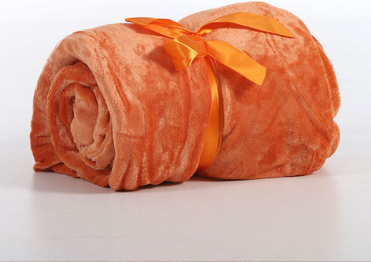Silk Fashion Сет Чаршафи с 2 Калъфки Кралица с Ластик 160x200+30см. Solid Copper Copper Tan 3бр