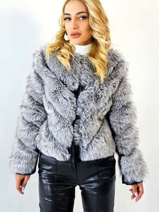Дамска кожухарка White