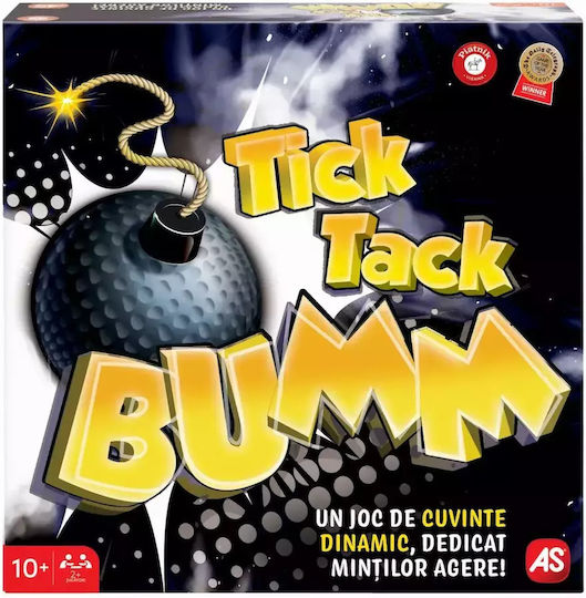 Joc de Societate Tick Tack Bumm pentru 2+ Jucători 10+ Ani AS