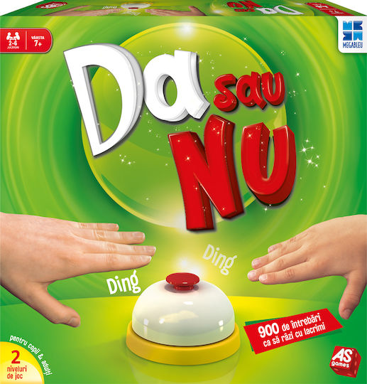 Joc de Societate Yes or No pentru 2-6 Jucători 7+ Ani AS