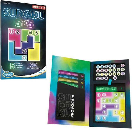 Joc de Societate Sudoku 5x5 pentru 1+ Jucători 8+ Ani Think Fun