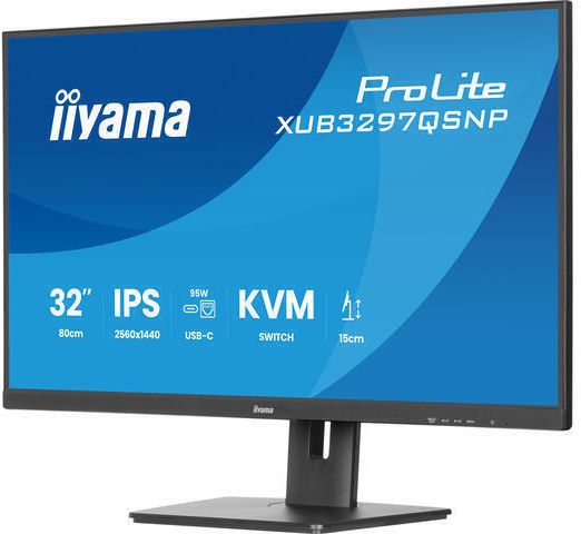 Iiyama ProLite XUB3297QSNP-B1 IPS Gaming Monitor 32" QHD 2560x1440