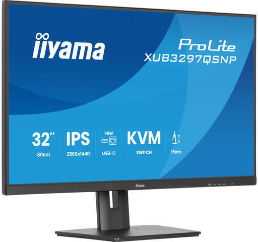 Iiyama ProLite XUB3297QSNP-B1 IPS Gaming Monitor 32" QHD 2560x1440