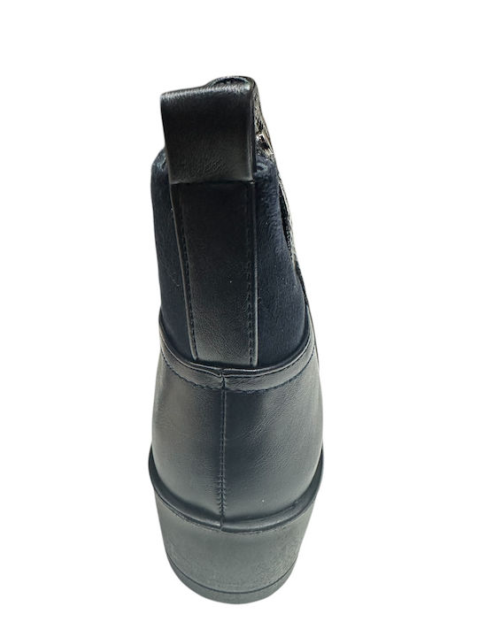 Stiefeletten Damen Marineblau