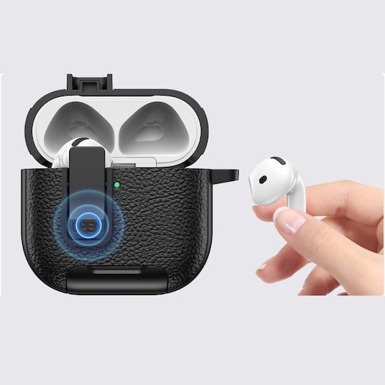 Hülle Silikon in Orange Farbe für Apple AirPods 4