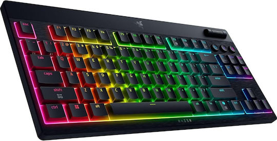 Razer BlackWidow V4 Low Profile Wireless Gaming Mechanical Keyboard Tenkeyless with Razer Yellow Switches and RGB Lighting English US