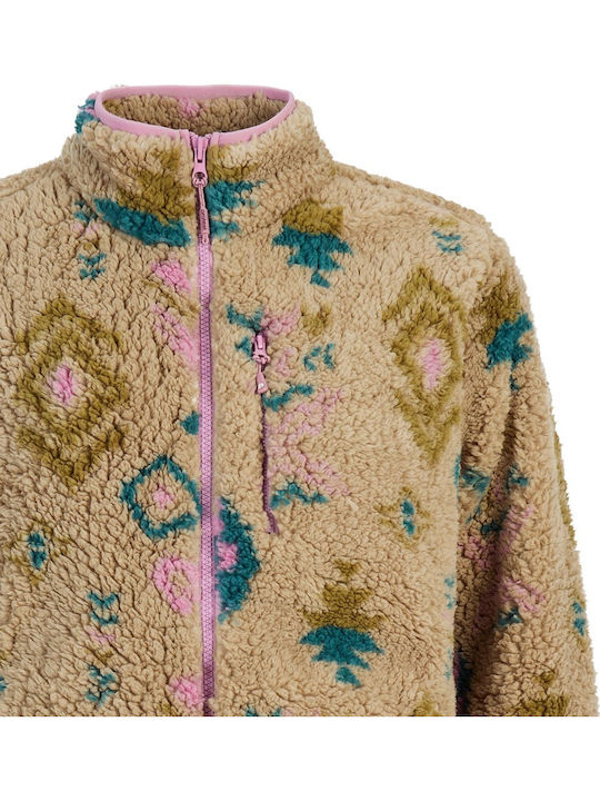 Full Women's Athletic Cardigan Vintage Pink
