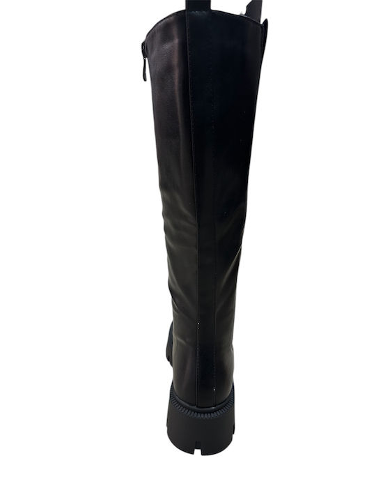 Women's Boots with Rubber Black