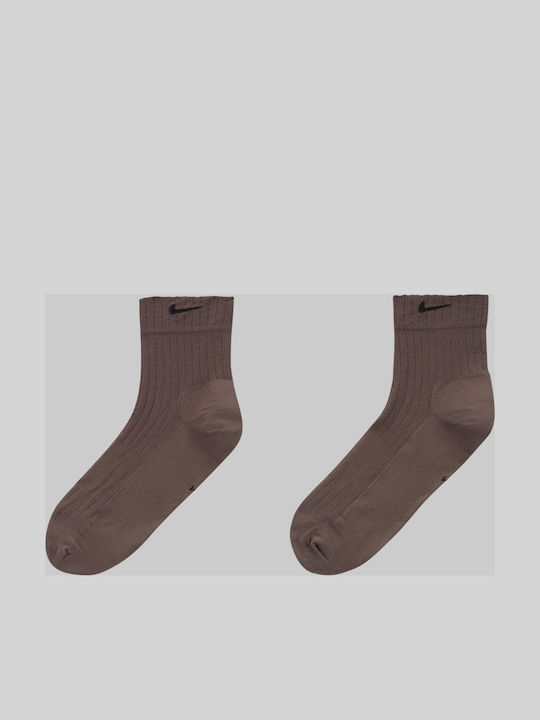 Nike Спортни Чорапи Кафяви 1 чифт