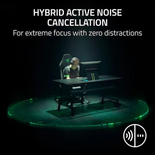 Razer BlackShark V3 Pro for PlayStation Wireless Over Ear Gaming Headset with 3.5mm / Bluetooth / USB Connectivity for PC / PS4 / PS5