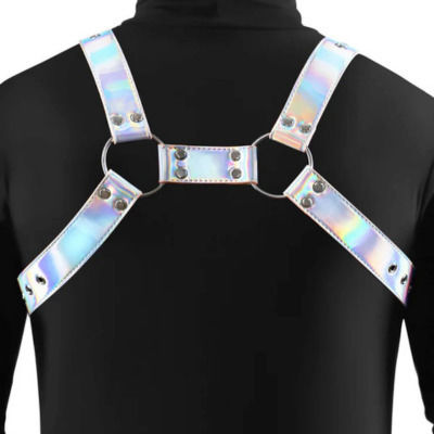 Ns Novelties Ανδρικό Harness Ασημί