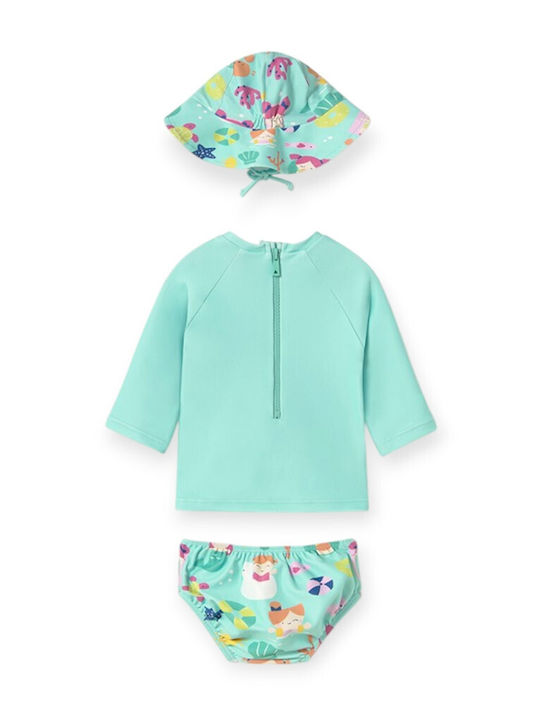 Mayoral Kids Swimwear Swimwear Set with Hat