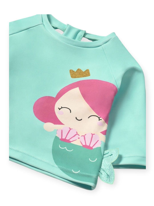 Mayoral Kids Swimwear Swimwear Set with Hat Blue