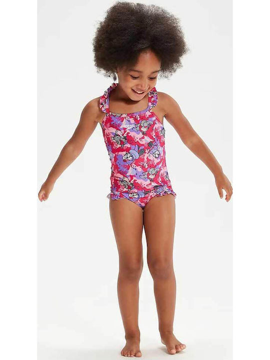 Speedo Παιδικό Μαγιό Ολόσωμο Φούξια