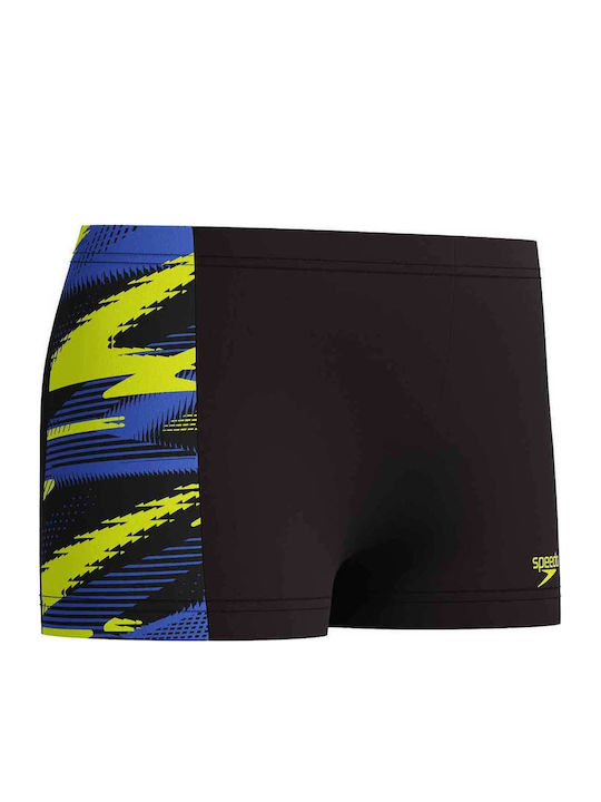Speedo Hyperboom Panel Kids Swimwear Swim Shorts Black