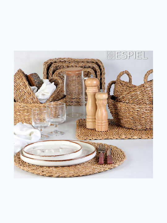 Espiel Terra Cream Чиния Плитко от Порцелан Бежов 26см 6бр