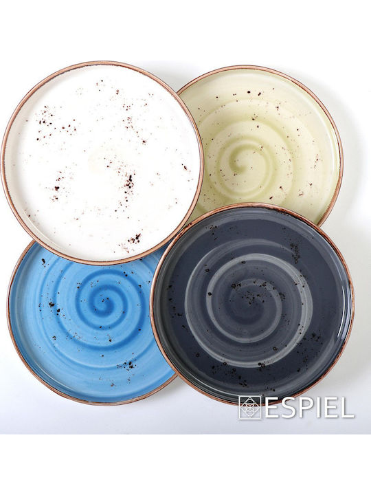 Espiel Terra Cream Чиния Плитко от Порцелан Бежов 26см 6бр