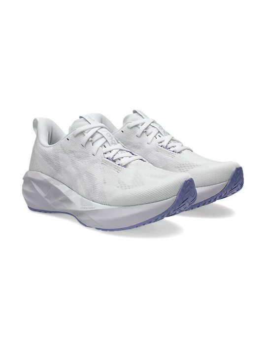 ASICS Novablast 5 Femei Alergare White / Lilac Hint ASICS Novablast 5 Femei Alergare White / Lilac Hint