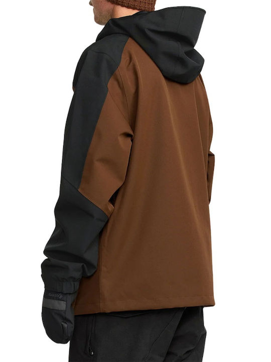 Volcom Brighton Men's Ski & Snowboard Jacket Brown G0652608-BRN