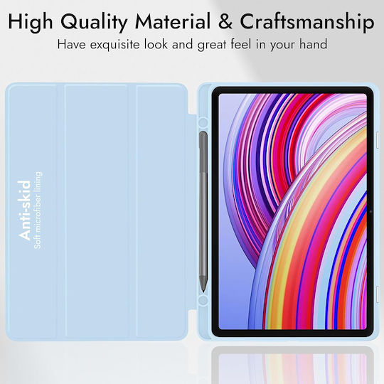 Techsuit Flex Klappdeckel Schware (Xiaomi Redmi Pad 2 Pro)