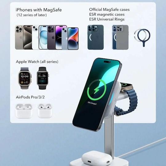 ESR Magsafe-Ladegerät 25W Schwarzer CryoBoost