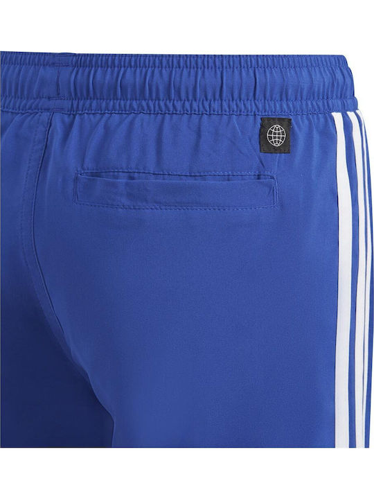 adidas 3-Stripes Kids Swimwear Swim Shorts Blue