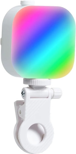 Magnetic Lamp Ice Cube Led Lighting Telesin P5-BGD-03 Portable Multifunctional Design Compatible iPhone 16 15 14 13 12