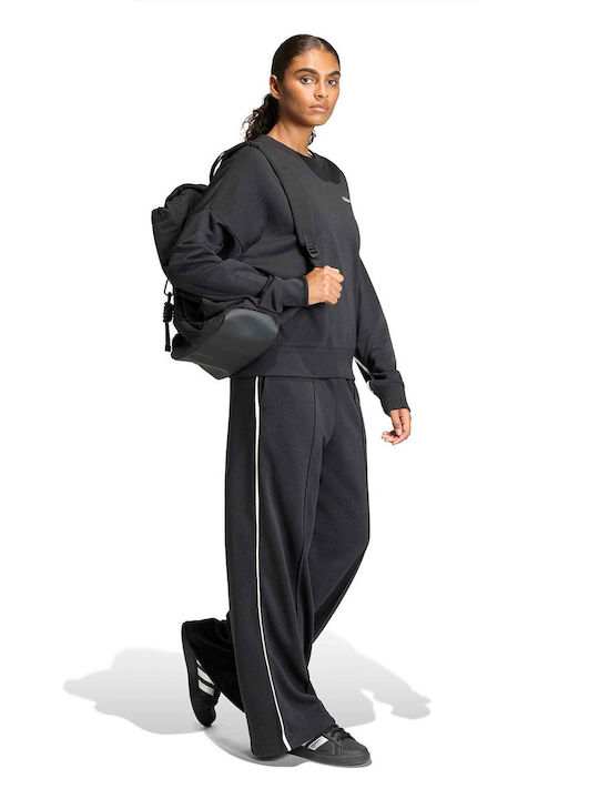 Damen Jogginghosen mit Hohe Taille Jogger Schwarz