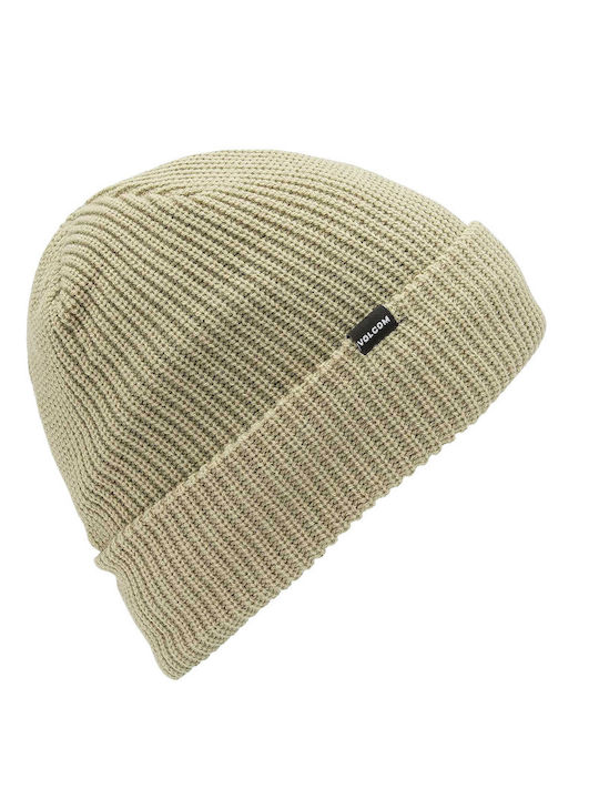 Sweep Lined Beanie Ανδρικός Σκούφος Πλεκτός σε Πράσινο χρώμα