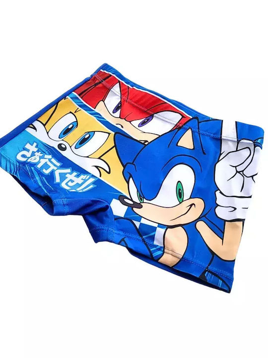 Sega Sonic The Hedgehog Παιδικό Μαγιό Βερμούδα / Σορτς Μπλε