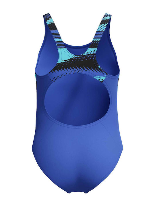 Speedo Hyperboom Splice Muscleback Детски Бански Една част Син