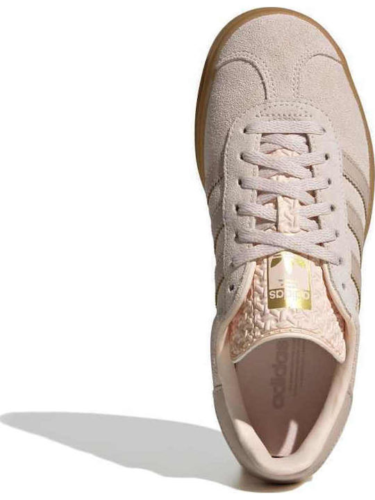 adidas gazelle silver green womens Adidas Gazelle Bold Wonder Quartz Black Gum main image 1