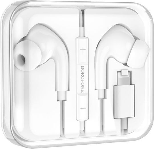 Borofone BM85 Pro Elegant In-ear Handsfree with USB-C Connector White