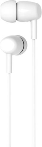 XO EP50 In-ear Handsfree με Βύσμα 3.5mm Λευκό