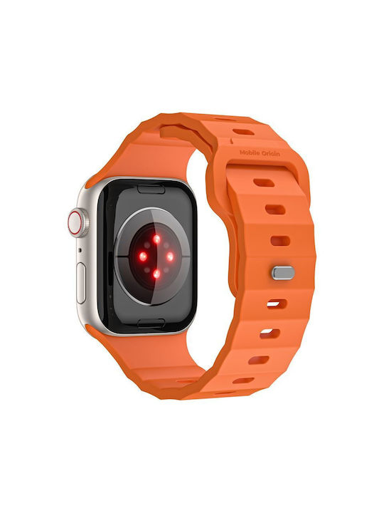 Mobile Origin Strap III Orange Apple Watch 44 45 46 49mm AWMS-03-ORG
